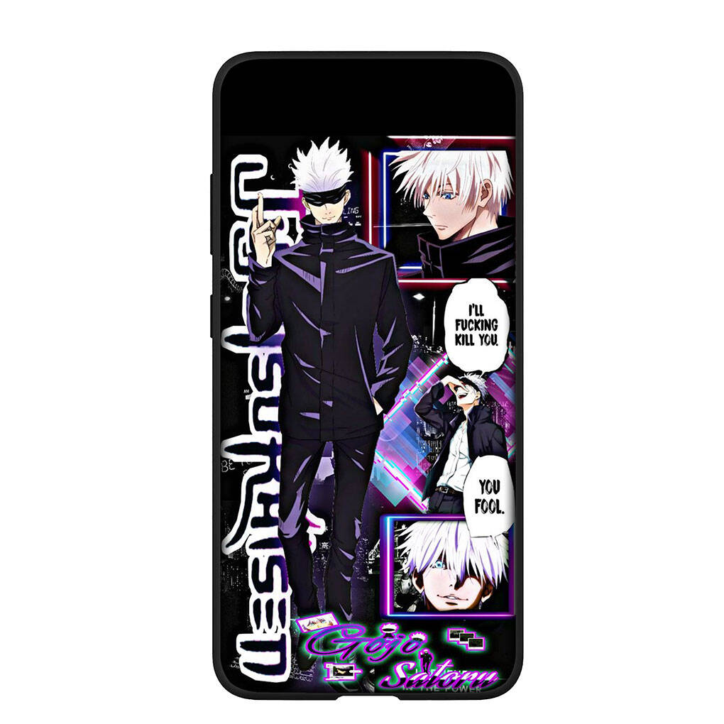 Phone Case for iPhone 17 16 15 Xiaomi Poco F8 F7 X7 X6 M8 C85 C75 C71 Redmi Note 14 13 12 11 Pro Max A4 14C 13C 15C Gojo Satoru Jujutsu Kaisen Anime