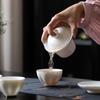 Haorhua White Porcelain Tea Set