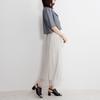 Himiko Chunky Heel Covered Sandals/653203 Black 240