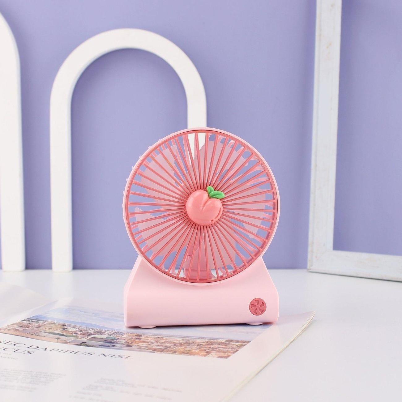 

USB Fruit Fan: Stylish, Portable Home Decor Essential Other