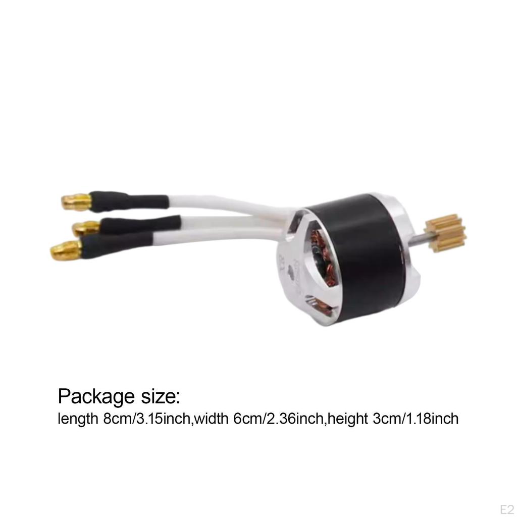 Brushless Motor Practical, Easy-to-use Electric for MN82 in 1:12 Scale