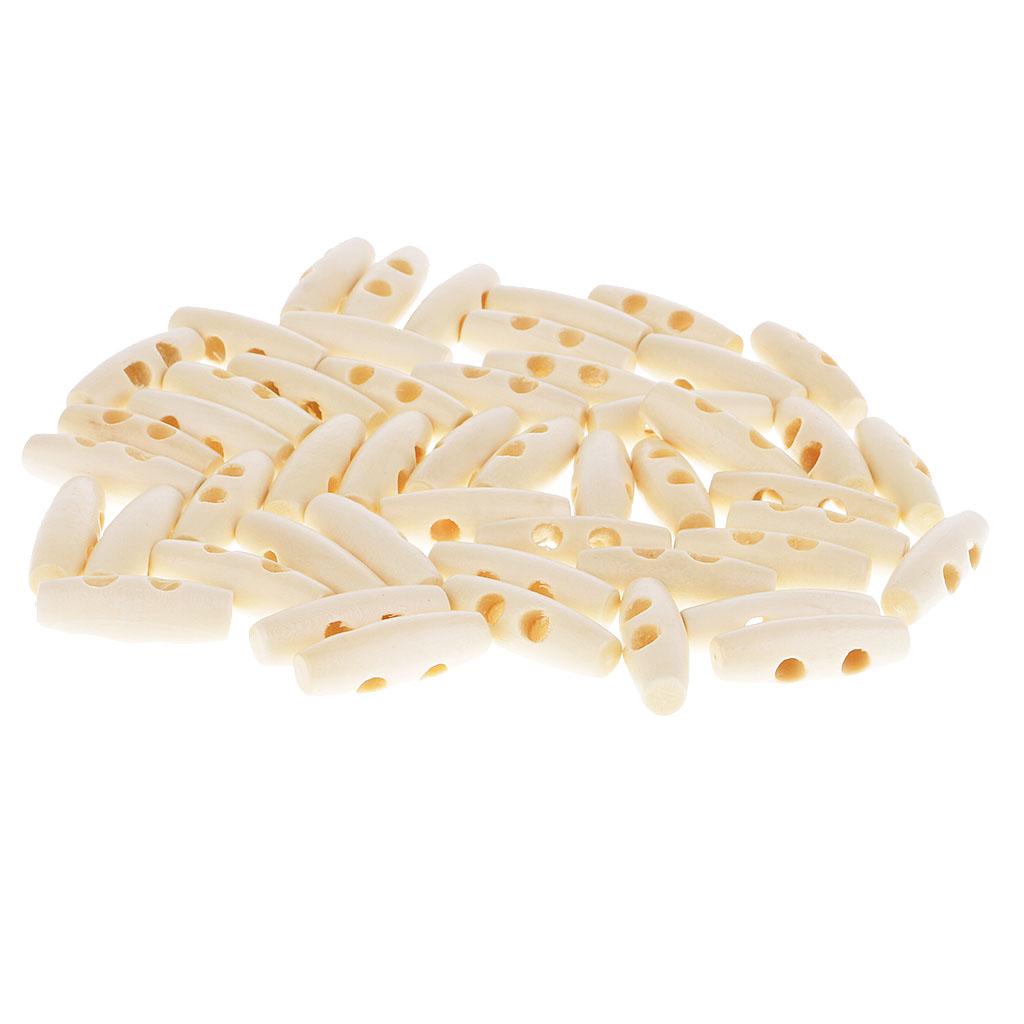 50 Pieces Sweater Coat Buttons, Vintage Horn Buttons Craft Accessories for