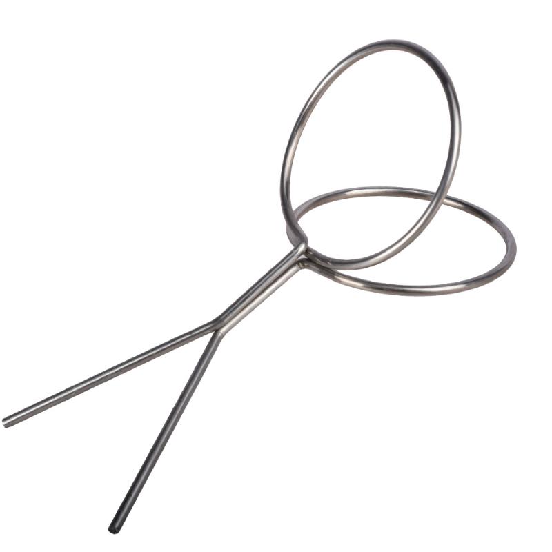 1Pc Metal Coil Ball Clamp Golf Ball Retriever 60Mm Ball Clip Grabber Park Ball Pick Up Tool Picker For Golf Practice Accessories