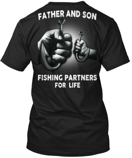 Fishing Partners For Life Father And T-Shirt Made in the USA Size S to 5XL 4XL