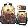 Hollow Knight 2 Silksong Backpack Teenagers Hornet Fridge Magnet Rucksack Shoulder Bag Pencil Case School Backpacks