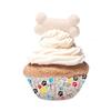 Kit Cupcakes - PETCOOKING - Multicolore - 18 caissettes - 1 douille fleur - 2 poches à douilles