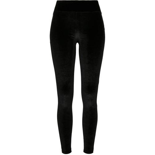 Urban Classics Womens/Ladies Velvet High Waist Leggings