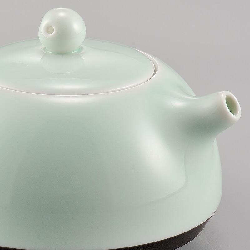 Guwu Kiln Fire Ceramic Tea Set with Tray