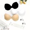Women Sexy U Back Invisible Push Up Bra For Small Bust Backless Wedding Dress