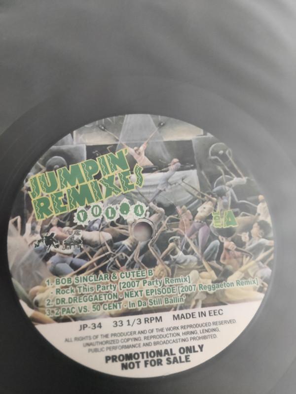 12inch Record VARIOUS - Jumpin' Remixes Vol. 4 JP34PROMO Jumpin', Jnmr 2007 US Rap & Hip-Hop/R&B Used