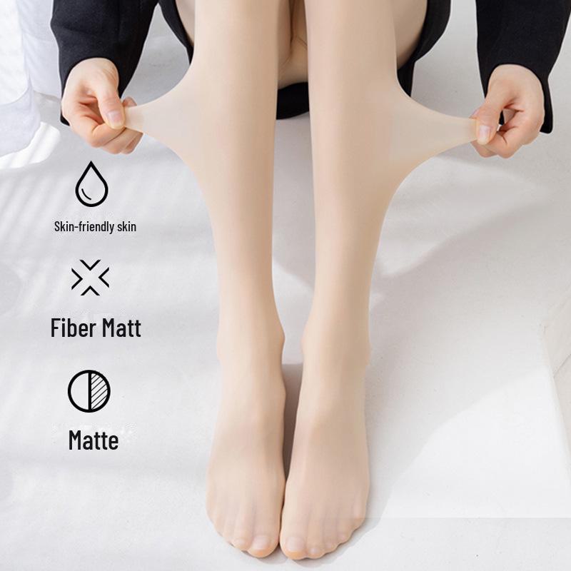 Silicone Steel Wire Anti-Hook Women's Pantyhose: Spring & Autumn Slimming Leggings with Water-Light Technology