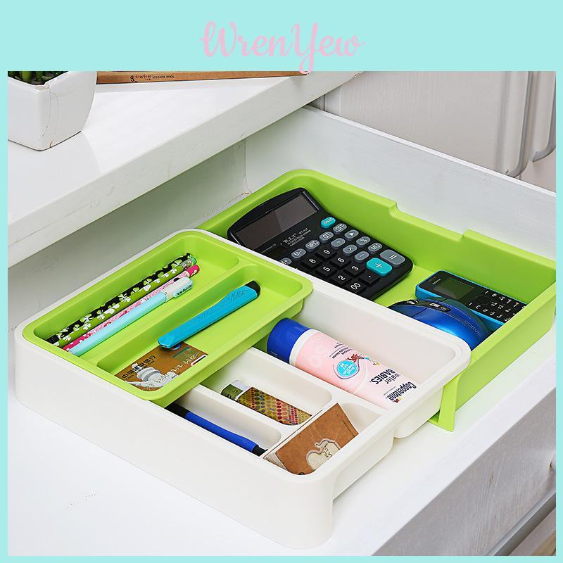 Plastic Drawer Storage Box With Dividers For Bedroom And Kitchen Organization