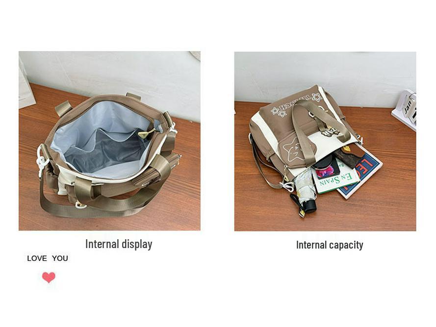 Star Crossbody Bag - Cute, Large Capacity Handbag for Girls, High School & Middle School Students