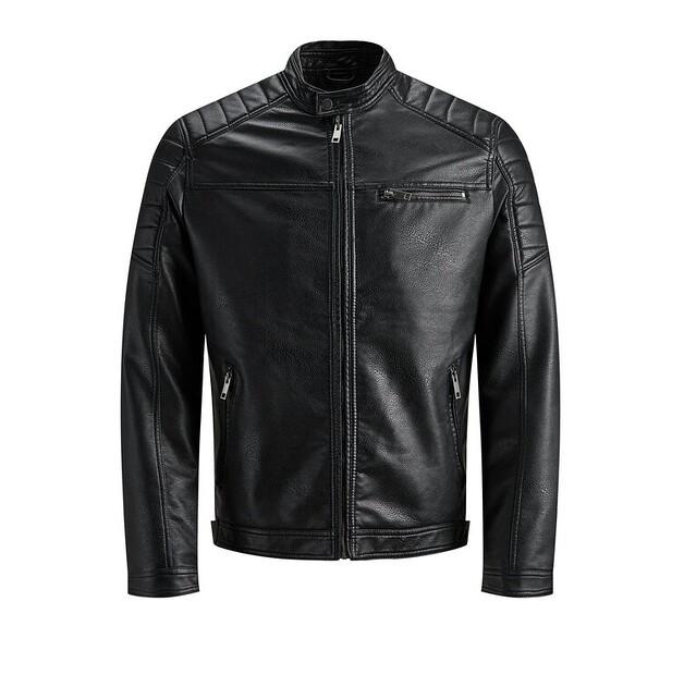 Jack & Jones Rocky Faux Leather Jacket