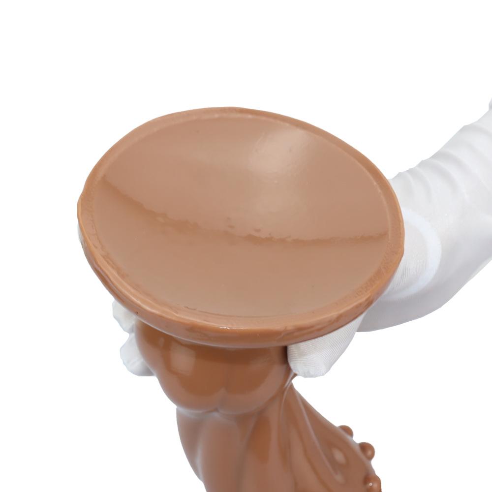 Plug Anal Silicone Extra Long avec Ventouse Godemichet Jouet Sexuel Masturbateur pour Hommes et Femmes Strap on Pénis Bite Réaliste BDSM