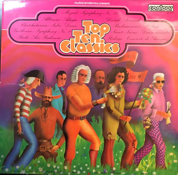 LP Record VARIOUS - Top Ten Classics 6870526 Contour UK Classical Used