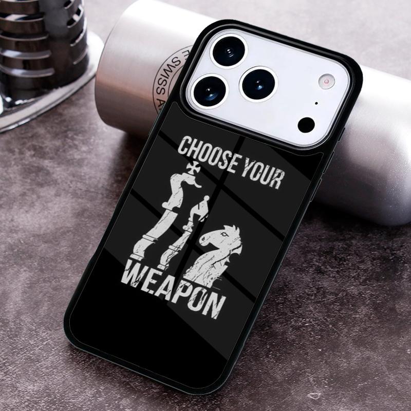 Chess King Board Game Battle Phone Case For iPhone 17 16 15 14 13 12 11 Pro Max Plus 17Air Soft Silicone Cover