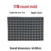Commercial 117-Cavity Round Baking Tray