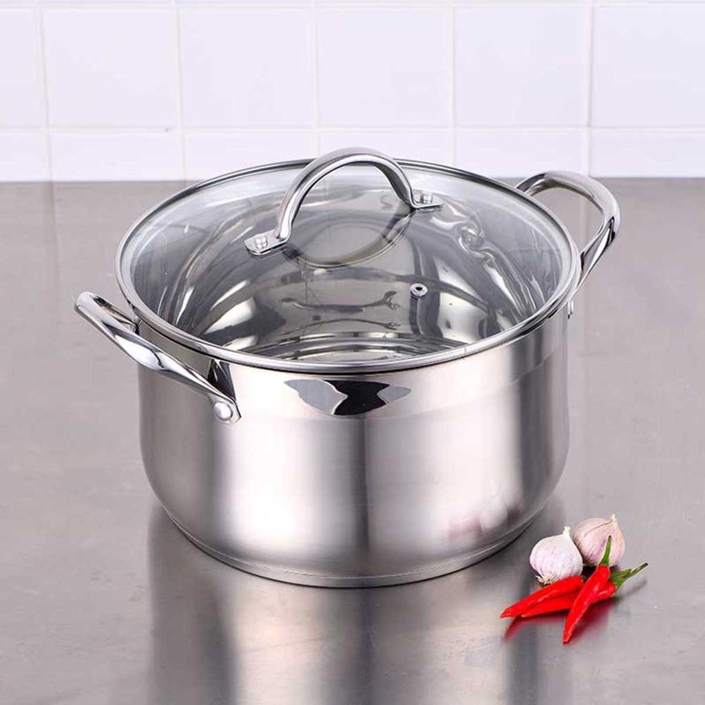 Stahlkochtopf Bergner 5,6L Gourmet Line Bg-6508