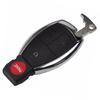 4 Button Key Case Cover with Battery Holder for Mercedes Benz W203 W210 W211 AMG