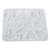 Epoxy Resin Mold Silicone Earrings Mold Handmade Fashion Jewelry Resin Molds for Resin Jewelry Making Pendant Craft