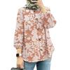 Women's Muslim Floral Puff Sleeve Shirt - New Fashion Arrival