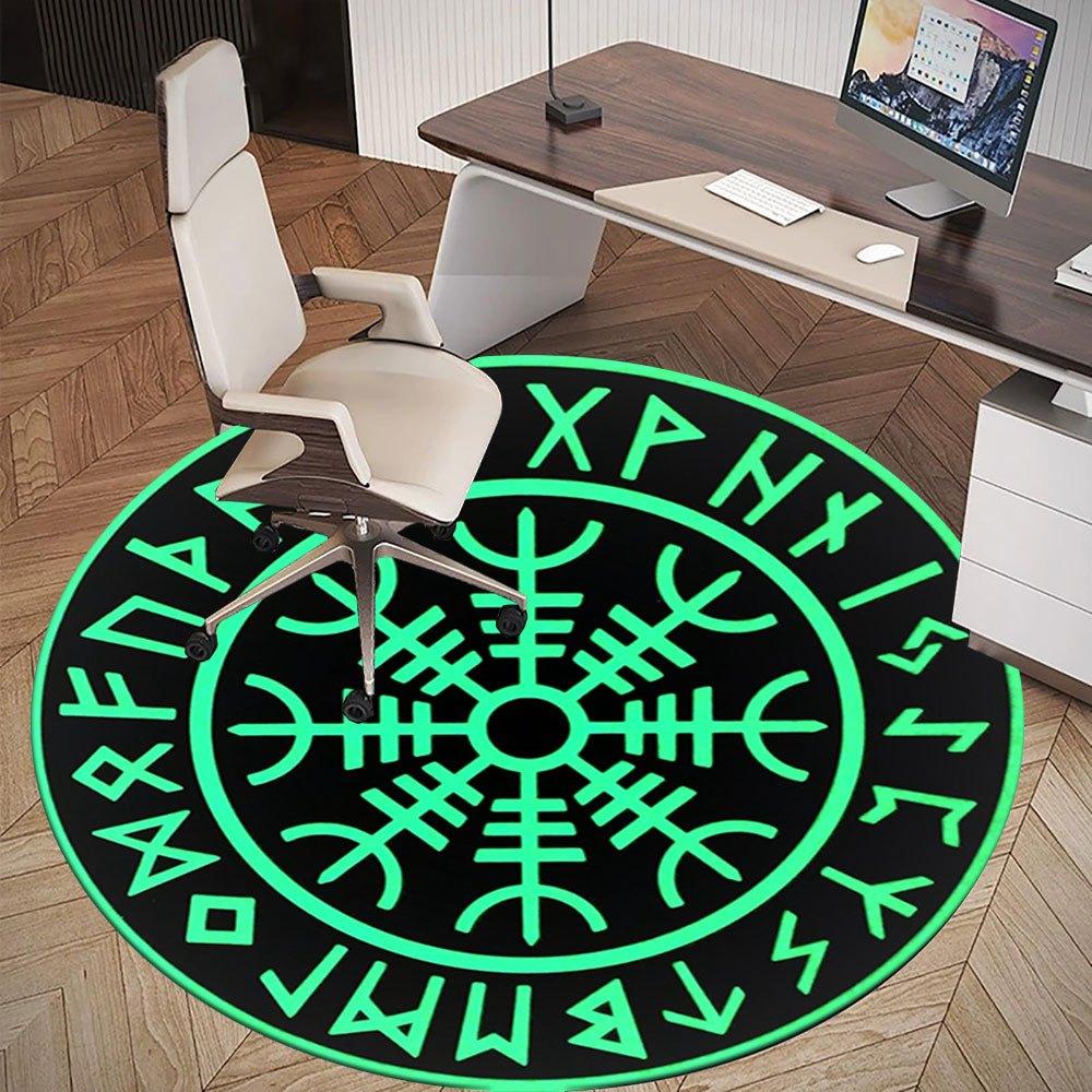 Viking Vegvisir Compass Norse Runes Sticker Decal - Waterproof & UV Resistant - Perfect for Cars, Laptops, Skateboards, Lockers, Walls, Windows, Doors