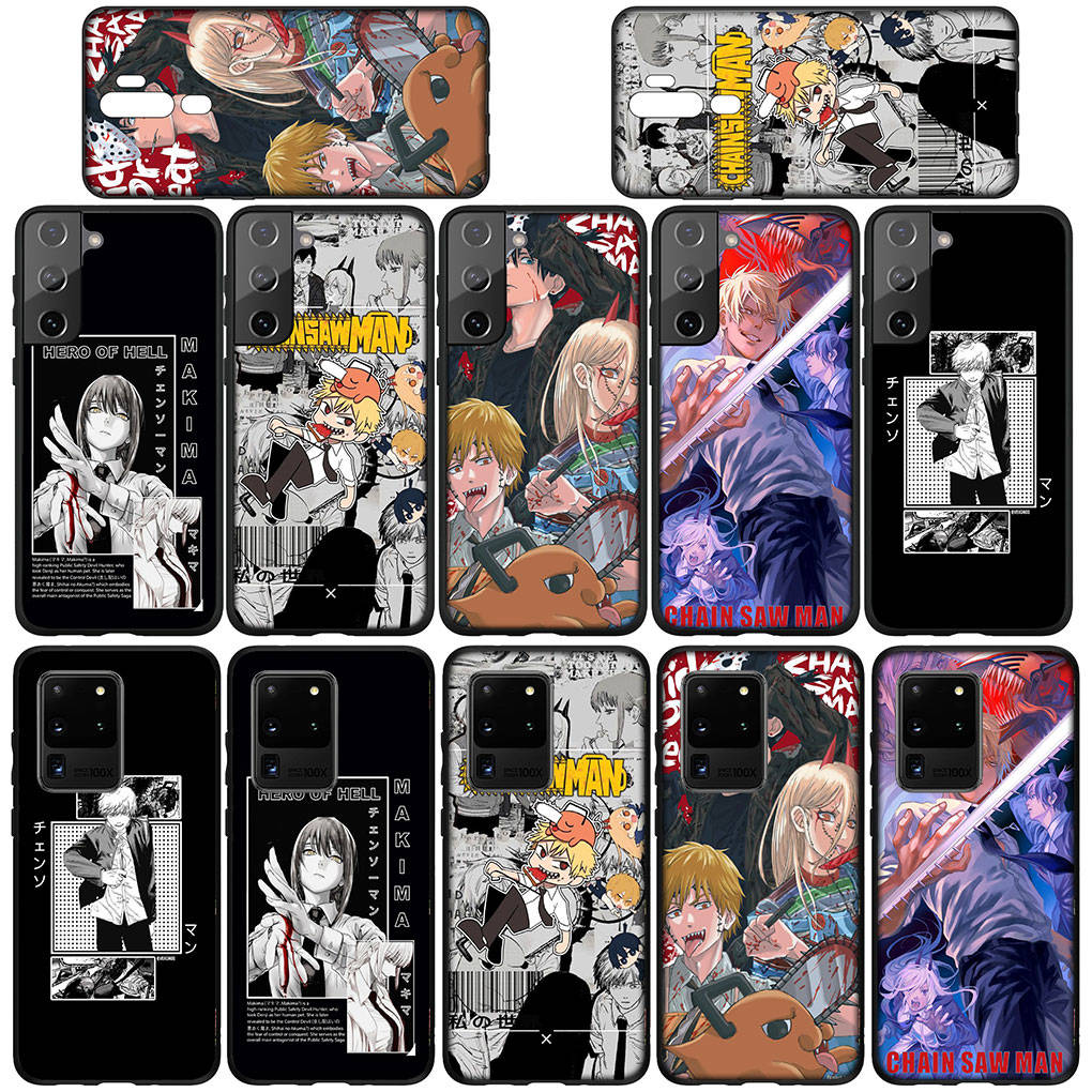for iPhone 16 15 Xiaomi Redmi Note 14 13 12 11 Pro Max X 16e Samsung Galaxy S25 S24 S23 Moto OPPO Huawei Tatsuki Fujimoto Chainsaw Man Gir Phone Case