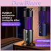 Mosquito Killer Lamp Usb Rechargeable With Led Light Wave Attraction For Indoor Use