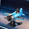 Silent Rotating Airplane Solar Powered Car Interior Decoration Cool Car Dashboard Ornament  Gifts