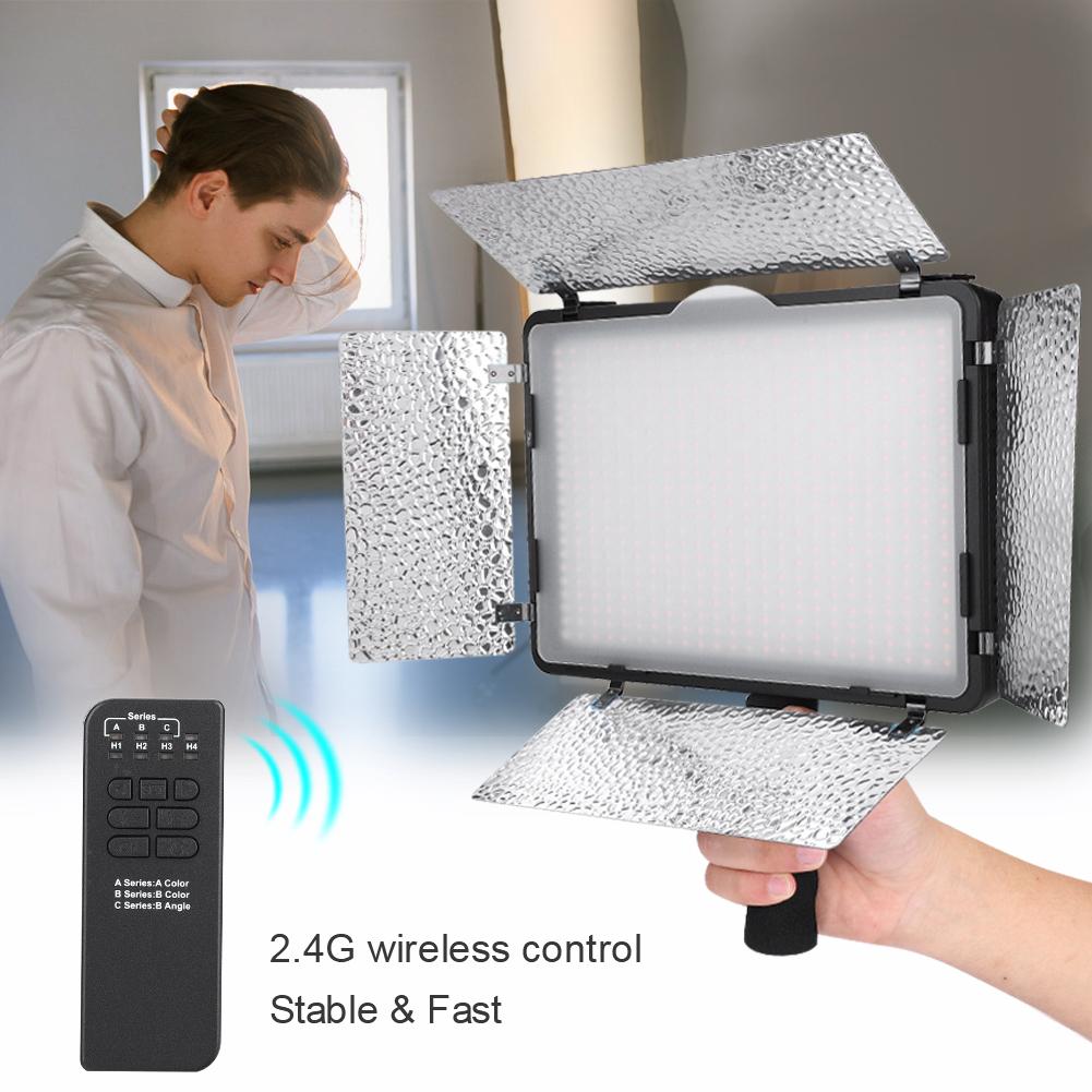 Mcoplus LE-520B Dvoubarevné teplotní LED světlo pro videokameru (Adaptér světla )