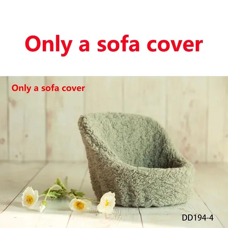 Silikon Mini Sofa & Bezug - Neugeborenen Fotografie Requisiten Baby Vollzeit Foto Sitzmöbel Must-Have Studio Baby Fotografie Zubehör