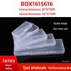 PP Transparent Plastic Box for Electronic Components - Terminal Block Storage