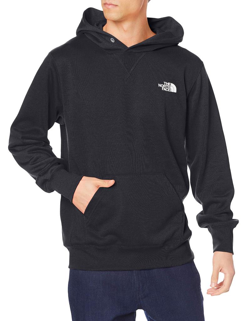 The North Face Back Square Logo Hoodie NT12142 Black S Men's