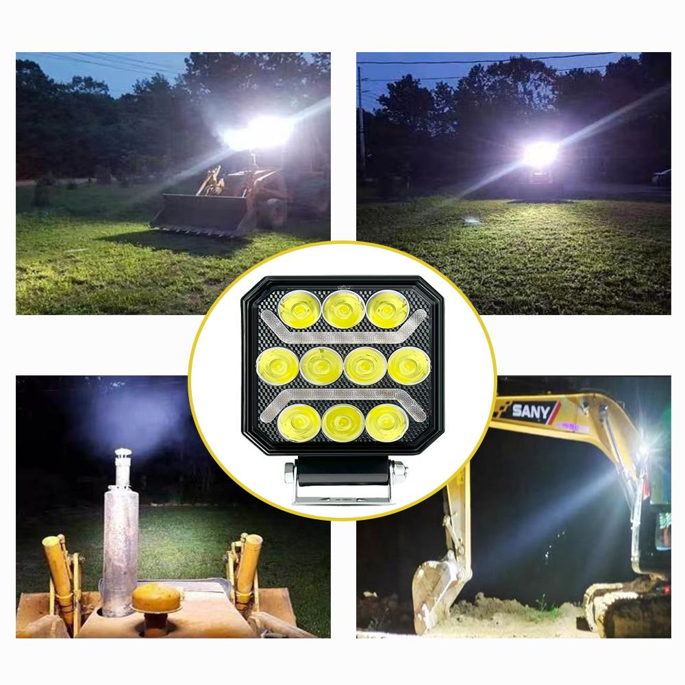 100MM/4inch Spot Led Off Road Driving Lights Super Bright Driving Fog Light Boat Lights Led Work Light s for Truck ATV SUV Boat