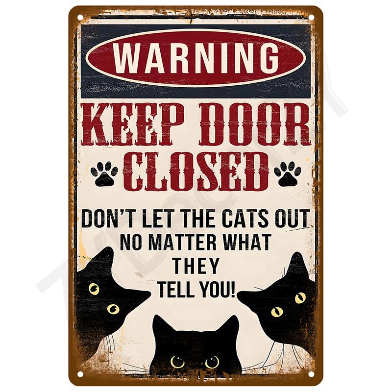 Retro Wall Art Mural Outdoor House Bathroom Home Room Decorations Decor Vintage Metal Signs Plates Tin Sign Posters Man Cave Bar