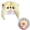 15Cm Doll Headgear Deer Pig Rabbit Cartoon Animal Ear Cap Cos Outfit Change Dressing Game Cute Plush Hat