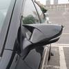 Carbon Black For 2011-16 Hyundai Elantra OX Horn Car Rearview Mirror Cover Decor