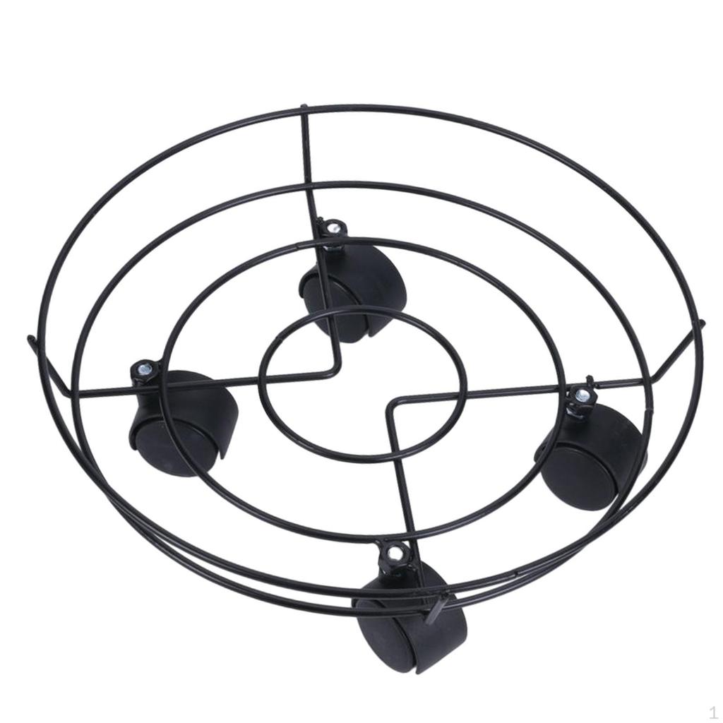 Durable Metal Plant Stand for Easy Mobility In Home and Garden