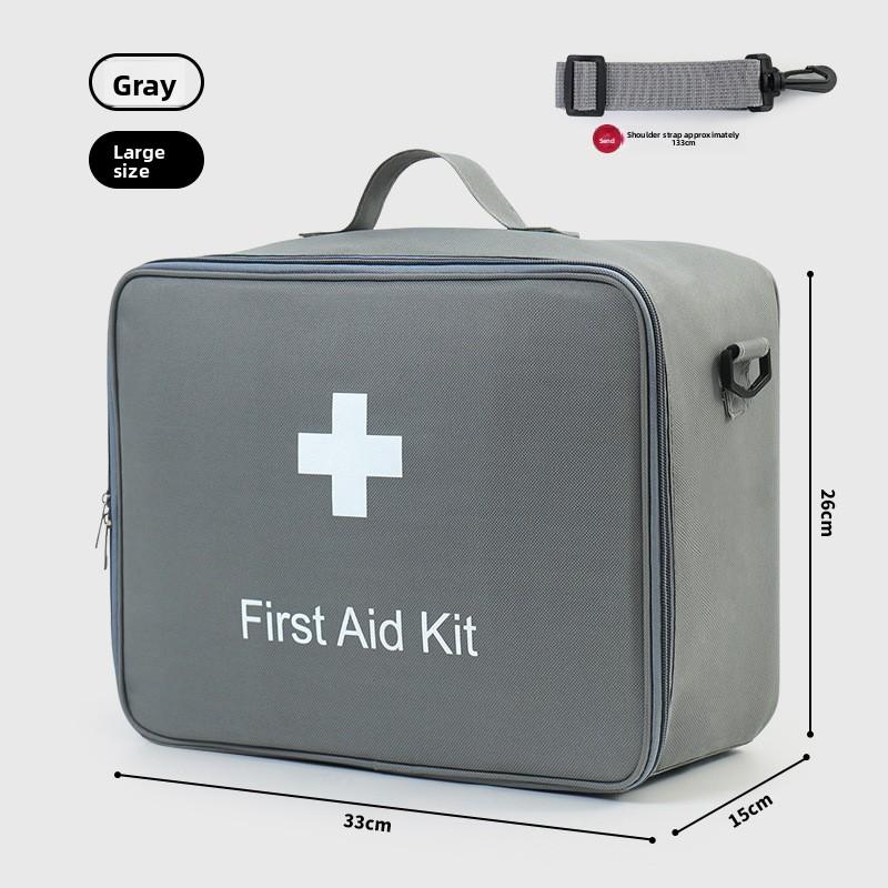 Portable Medicine Storage Bag for Home and Travel, Large Capacity Medical and Family Medicine Box/medicine Bag