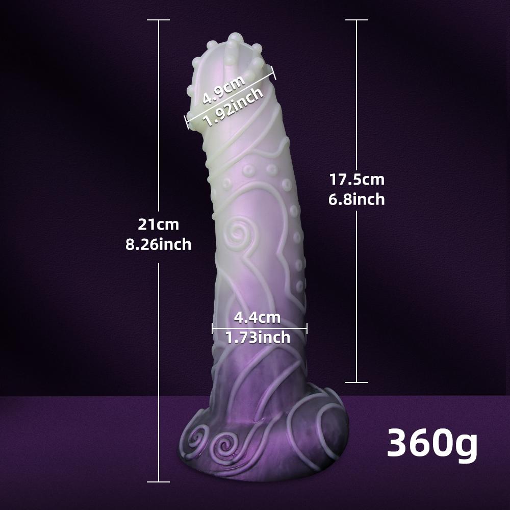 Big Monster Dildo with Raised Points Anal Plug Adult Female Sex Toy Vagina Clitoral Strong Stimulator Couple Tight Anus Massager