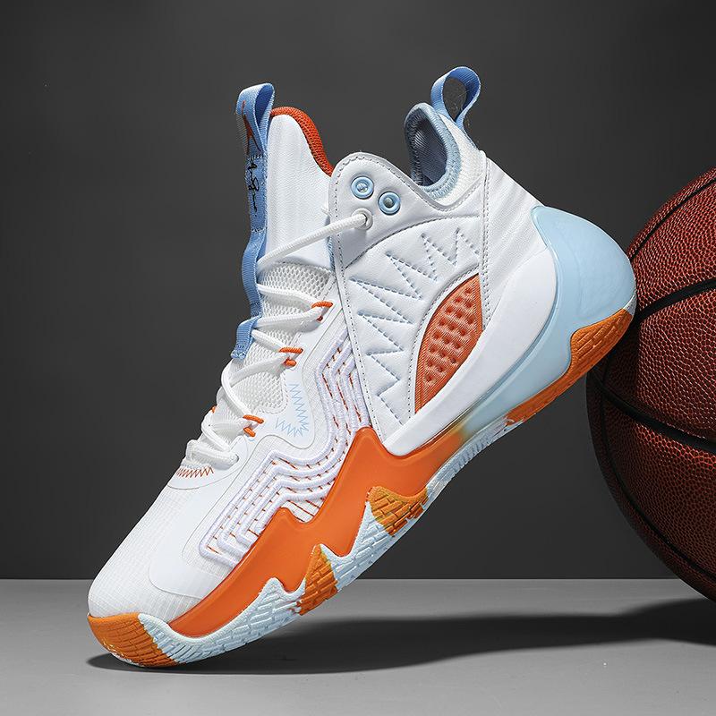 

Новая мужская спортивная обувь, модная сетчатая дышащая спортивная повседневная баскетбольная обувь 41
