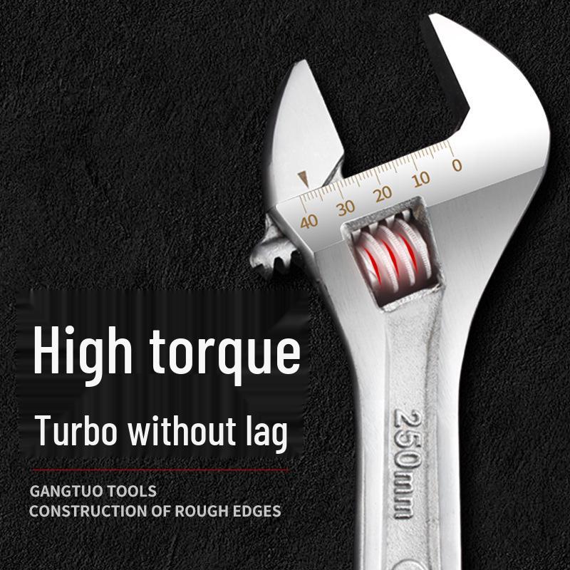 Cheie multifuncțională reglabilă de calitate industrială, deschidere mare, 12-18 inch, Unealtă pentru instalații sanitare