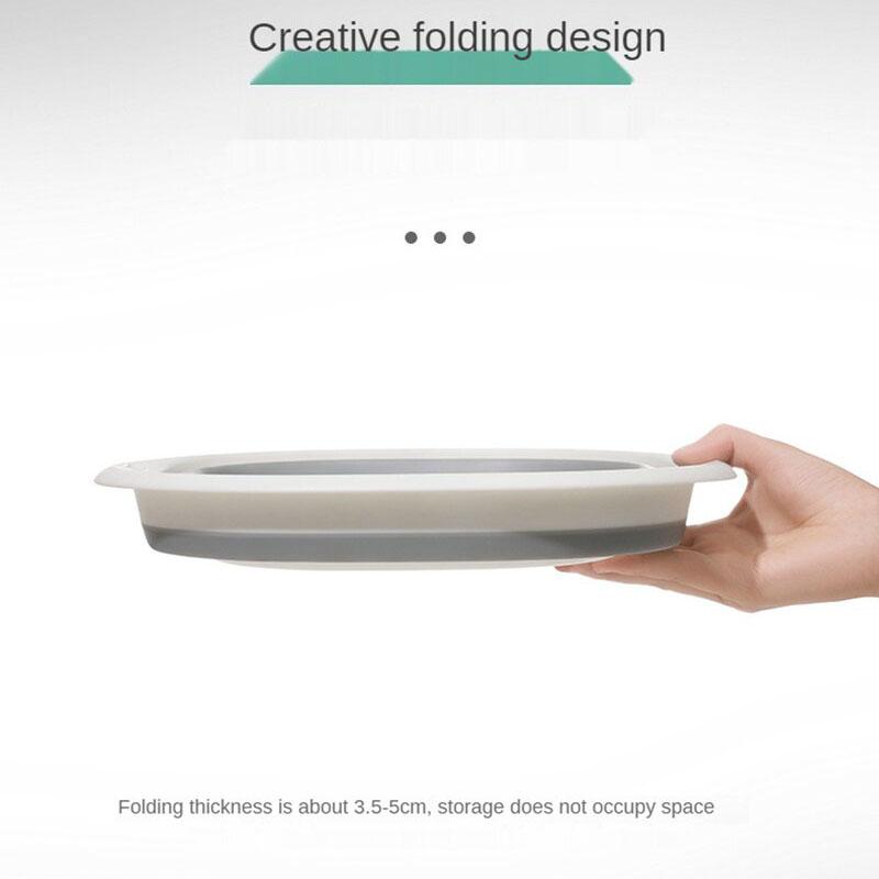 Plastic Folding Basins Portable Wash Basins Folding Laundry Tub Adult Baby Bath Basin Bathroom Kitchen Accessories Wash Basin