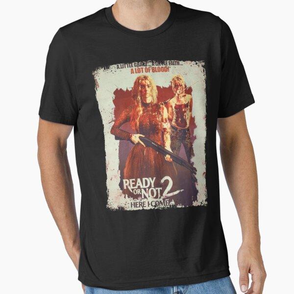 Ready Or Not 2 Hier komme ich 2026 Horror-Komödie Film T-Shirt Weiche Baumwolle DTG Druck T-Shirt Geschenk für Horror-Fans Fd Etsy Irland