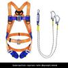 Lieve European Five-Point Safety Harness with 3m Double Hook Lanyard
