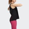 adidas Sleeveless Sports Shirts Women's Black Other GL0702