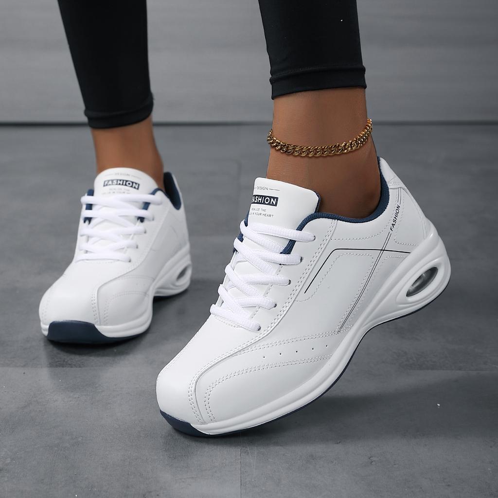 Women Wide Toe Air Cushion Casual Sport Shoes Comfortable Walking Sneakers Sizes 35-42