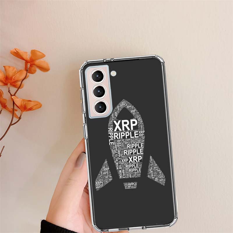 

Xrp Ripple Crypto Clear Phone Cases for Samsung S26 Ultra Galaxy S25 Edge S24 S23 FE S21 Plus S20 S22 S10 Cover Patterned Compat Samsung S25