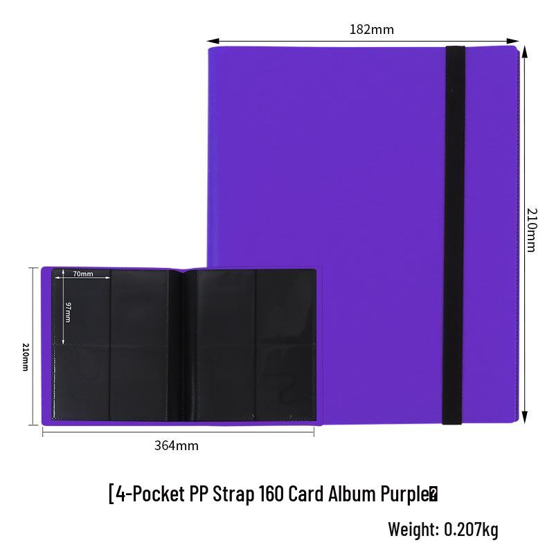 9-Grid Candy Color Card Album for Ultraman, Yu-Gi-Oh!, Pokémon, MTG Collection